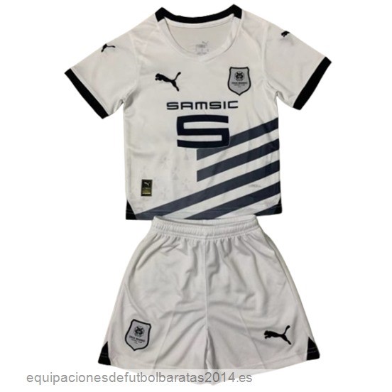 Nuevo 2ª Conjunto De Niños Rennais 23/24 Blanco Baratas